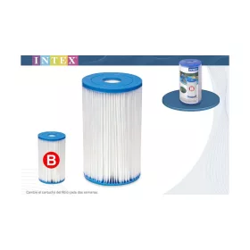   Szűrőbetét 'B' medence vízforgatóhoz - INTEX 29005