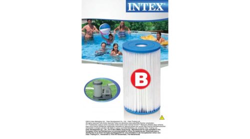 Szűrőbetét 'B' medence vízforgatóhoz - INTEX 29005