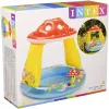 Felfújható gyermekmedence gomba, tetővel, 1,02 x 0,89 m Intex 57114