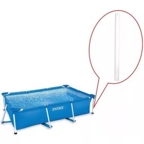   Függőleges cső-sarok láb (550X32 mm), fémvázas szögletes medencéhez INTEX 10628