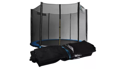 Trambulin védőháló 305 cm – 4 lábú, 8 oszlopos trambulinhoz, PRO-Sport 1294