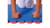 Puzzle tatami szőnyeg 100x100x2 cm piros-kék PRO-Sport 