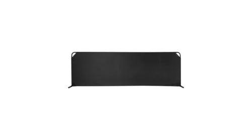 Térelválasztó palánk fekete 2 db-os 200 × 70 cm – JOOLA Surround