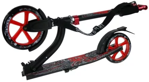 Roller, fekete SPARTAN JUMBO II