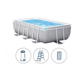   Fémvázas medence szett 300x175x80 CM INTEX PRISM FRAME 26784