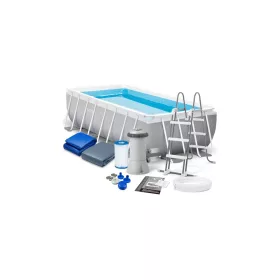   Fémvázas medence szett 488x244x107 cm - INTEX PRISM FRAME 26792