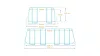Fémvázas medence szett 488x244x107 cm - INTEX PRISM FRAME 26792