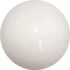 Ritmikus gimnasztika labda 19 cm, fehér, PLASTO