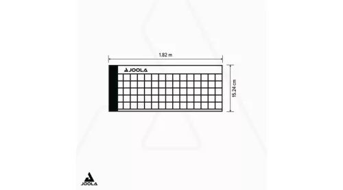 Állítható pingpongháló fém rögzítővel – JOOLA AVANTI Dark-Grey