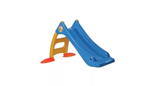 Csúszda 130 cm kék-sárga, vizes csatlakozással – DOREX