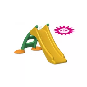   Csúszda 130 cm sárga-zöld, vizes csatlakozással – DOREX
