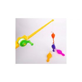 Horgászbot 3 hallal 50×15×15 cm – D-Toys 451