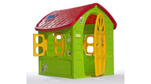 Kerti játszóház 120x110x113 cm, zöld DOREX