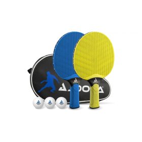  Kültéri pingpongütő szett 2 ütő 3 labda tokkal – JOOLA VIVID OUTDOOR