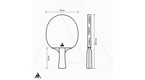 Pingpongütő szett tokkal és 3 labdával DUO PRO – JOOLA