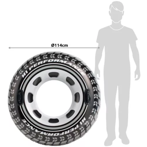 Úszógumi, 114 cm fogantyúval, javítófolttal - INTEX 56268