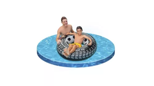 Úszógumi, 114 cm fogantyúval, javítófolttal - INTEX 56268