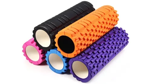 SMR masszázs henger, kék, 33 × 13 cm – S-Sport COLOUR