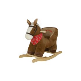 Plüss bébi hintaló hanggal – TIME LEADER