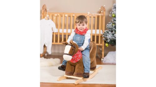 Plüss bébi hintaló hanggal – TIME LEADER