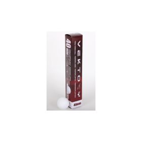 Pingponglabda, 6 db, 40 mm – VEKTORY SPORT