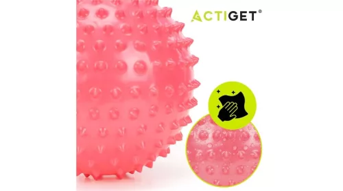 Tüskés szenzoros labda pumpával 20 cm ACTIGET