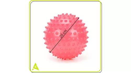 Tüskés szenzoros labda pumpával 20 cm ACTIGET