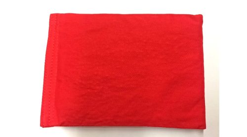 Babzsák, 15×10 cm – piros – VINEX