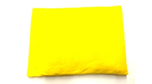 Babzsák 15×10 cm sárga – VINEX