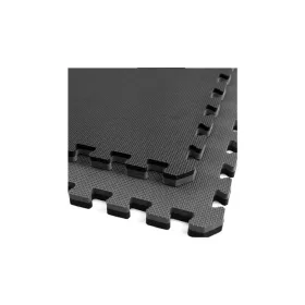   Puzzle tatami szőnyeg 100x100x4 cm szürke-fekete, PRO-Sport 