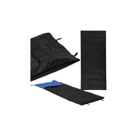 Hálózsák 190x73 cm – fekete-kék – SPRINGOS