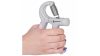Kézerősítő, marokerősítő, állítható erősséggel - pink SPRINGOS