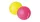 Pilates labda over ball soft ball 26 cm sárga - TREMBLAY