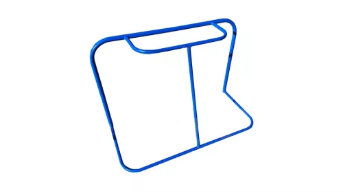 Fém floorball kapu hálóval 94x63 cm kék – PRO-Sport