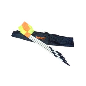   Szögletzászló szett – leszúrható, rugós, 4 db – WINART