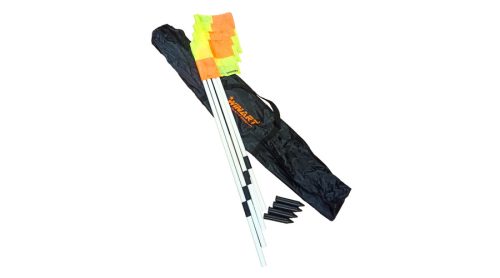 Szögletzászló szett – leszúrható, rugós, 4 db – WINART