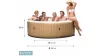Masszázsmedence, 4 személyes Mobil Jakuzzi PureSpa Sahara INTEX 28426