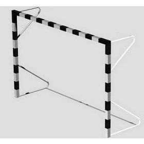   Kispályás focikapu, kézilabda kapu 3×2 m – fém keret, fa kapufákkal – PRO-Sport