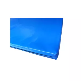   Huzat cselgáncs szőnyeghez 200×100×4 cm, PVC műbőr, kék – PRO-Sport