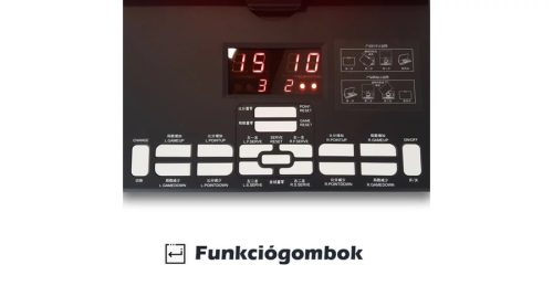 Elektronikus, ledes mobil eredményjelző LEAP