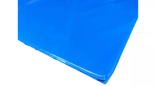 Huzat leérkező szőnyeghez 200x140x20 cm csúszásmentes PVC műbőr kék - PRO-Sport