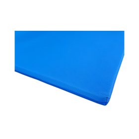   Huzat leérkező szőnyeghez 400x140x20 cm csúszásmentes PVC műbőr kék - PRO-Sport