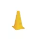 Zárt tetejű bója, 4×3 lyukkal, 23 cm, sárga – VINEX