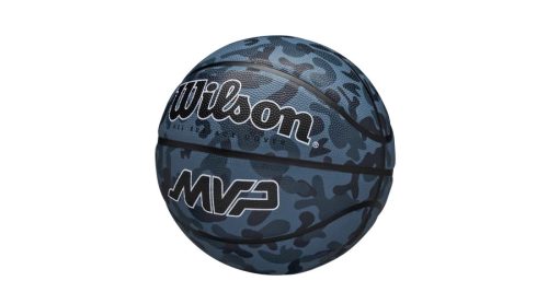 Gumi kosárlabda 5-ös méret – MVP Camo Blue WILSON