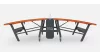 Teqball asztal összecsukható mobil 300x170 cm TEQ SMART