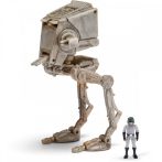   Star Wars - Csillagok háborúja 8 cm-es jármű figurával - Felderítő Terepjáró Lépegető (AT-ST) figurával Jazwares