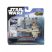 Star Wars - Csillagok háborúja 13 cm-es jármű figurával - X-Wing (Vörös ötös) + Luke Skywalker és R2-D2 Jazwares
