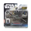 Star Wars – Csillagok háborúja Outland TIE Fighter jármű figurával, 13 cm + Moff Gideon – Jazwares