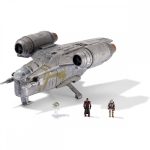   Star Wars - Csillagok háborúja 20 cm-es jármű figurával - Razor Crest csatahajó Jazwares