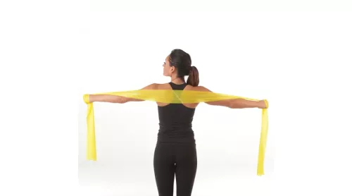 TheraBand gumiszalag, sárga, gyenge